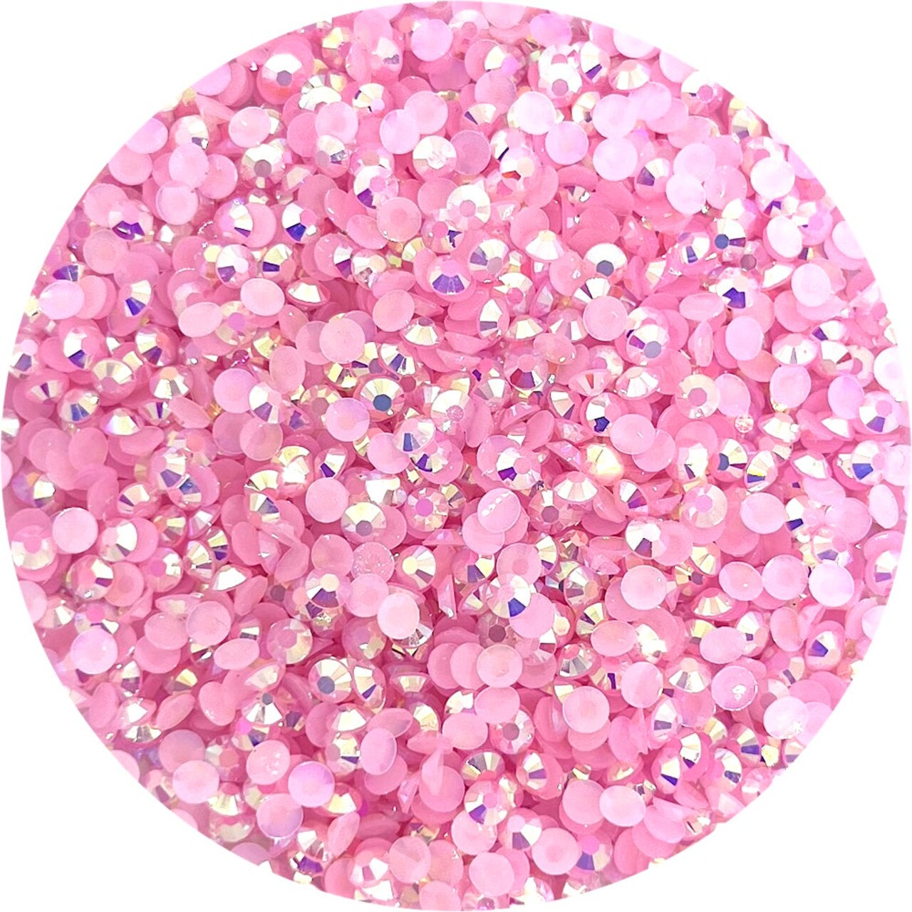 Resin Rhinestones - Pastel Pink Jelly - Lauren Quigley&#x27;s Rock Candy by Glitter Heart Co.&#x2122;